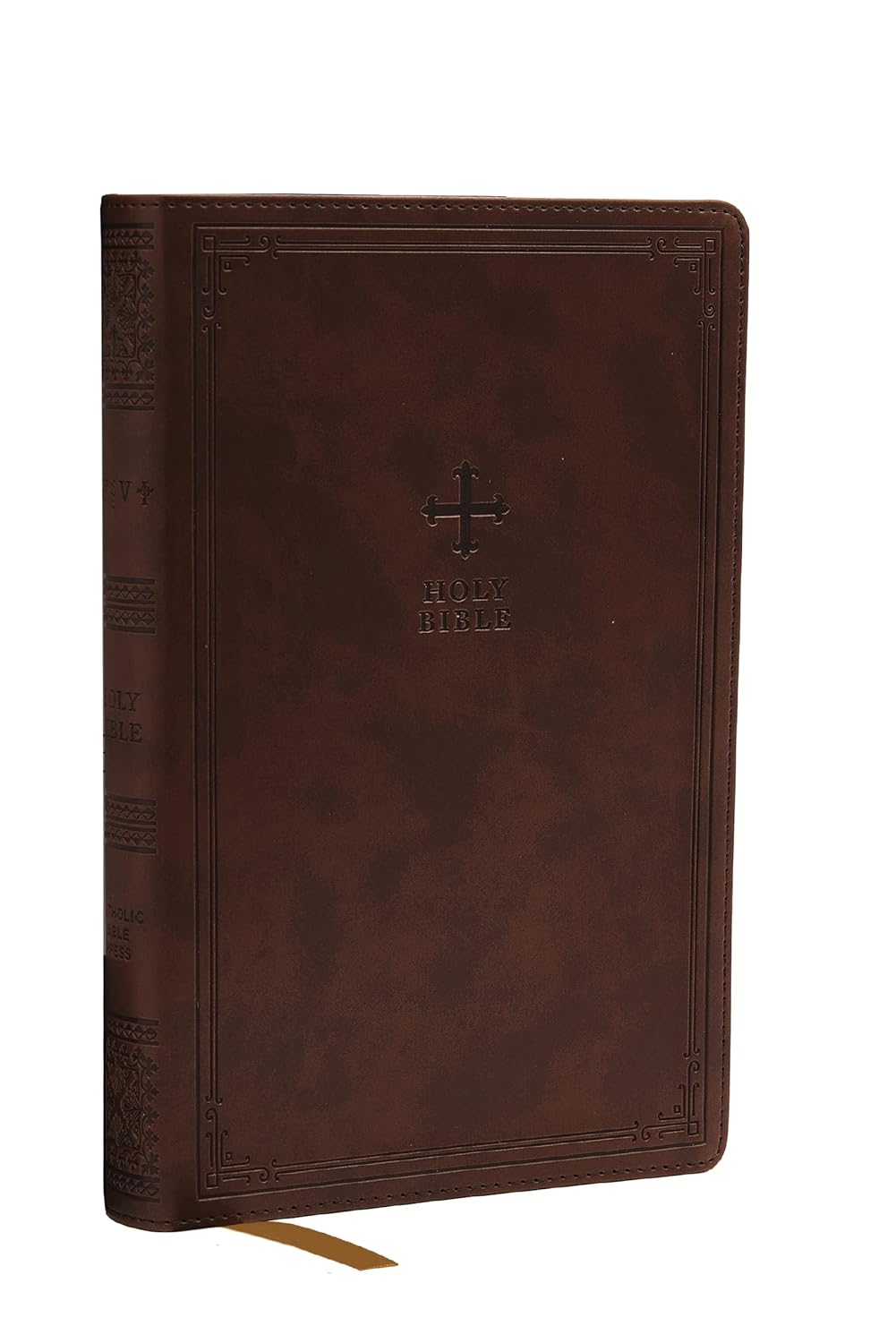 Thomas Thomas Nelson: NRSV, Catholic Bible, Gift Edition, Leathersoft, Brown, Comfort Print (2020, Nelson Incorporated, Thomas)